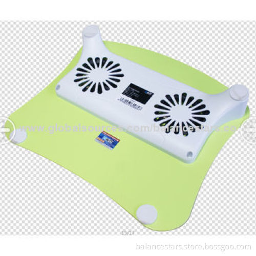 Colored Series Fashionable Laptop Cooling Pad, Cooler Pads, Green